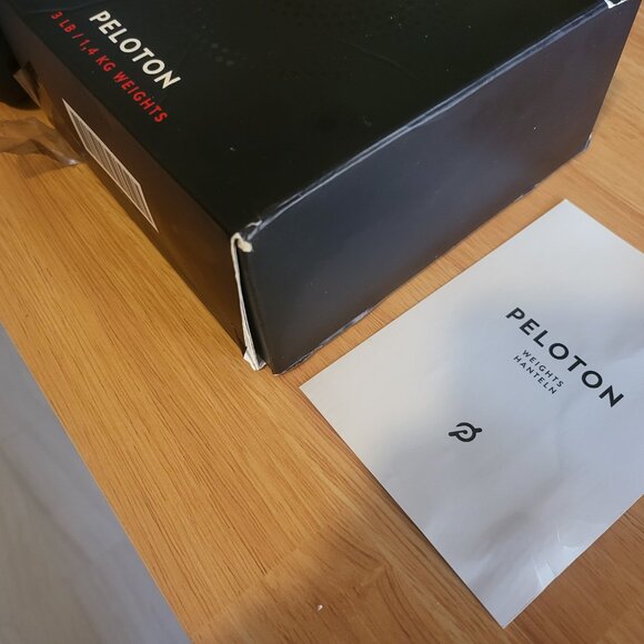 💪 2x 3LB PELOTON WEIGHT SET 💪 - Picture 4 of 6